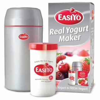 Jogurtovač EasiYo stříbrný